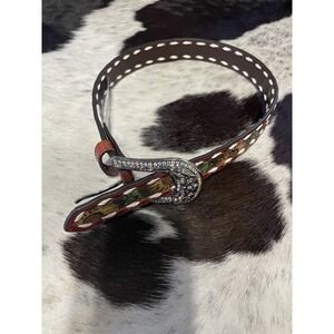 Angel Ranch kids western Cowgirl‎ Rodeo Belt NWTS Sunflowers leather